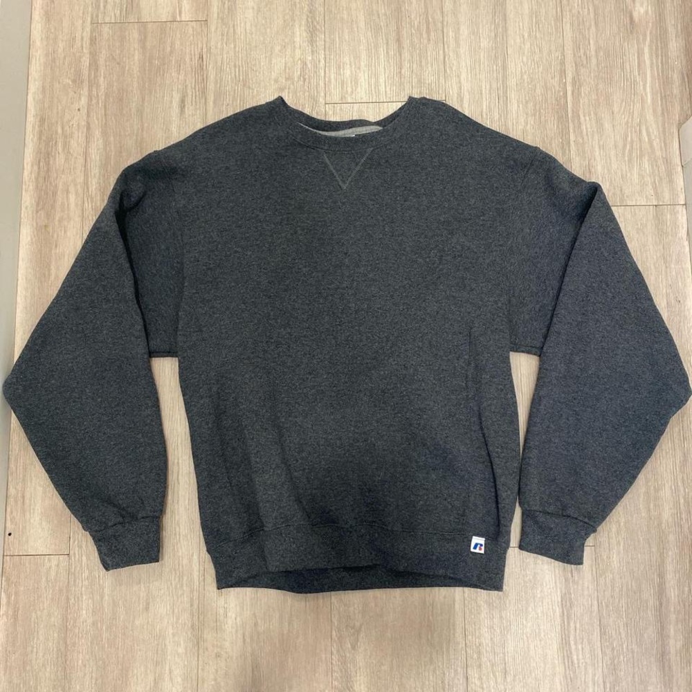 Grey Russell Crewneck